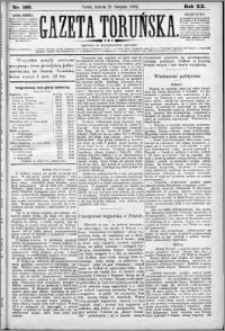 Gazeta Toruńska 1886, R. 20 nr 190