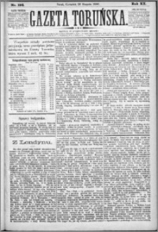 Gazeta Toruńska 1886, R. 20 nr 194