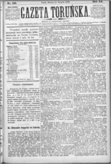 Gazeta Toruńska 1886, R. 20 nr 198