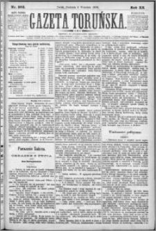 Gazeta Toruńska 1886, R. 20 nr 203