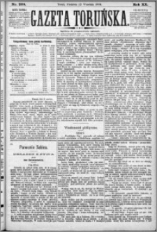 Gazeta Toruńska 1886, R. 20 nr 209