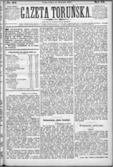 Gazeta Toruńska 1886, R. 20 nr 219