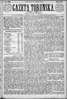Gazeta Toruńska 1886, R. 20 nr 220