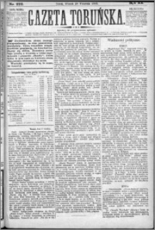 Gazeta Toruńska 1886, R. 20 nr 222