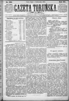 Gazeta Toruńska 1886, R. 20 nr 225