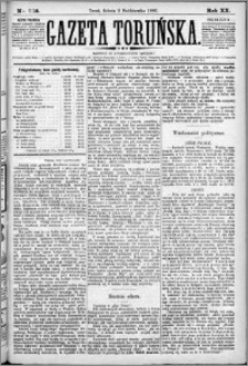 Gazeta Toruńska 1886, R. 20 nr 226