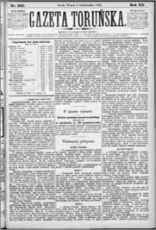 Gazeta Toruńska 1886, R. 20 nr 228