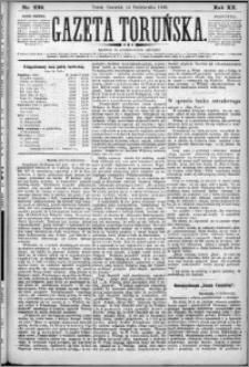 Gazeta Toruńska 1886, R. 20 nr 236