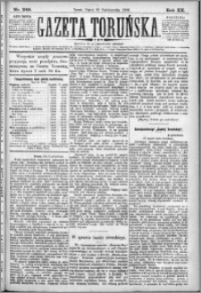 Gazeta Toruńska 1886, R. 20 nr 249
