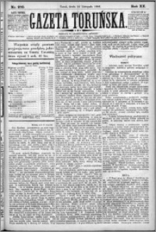 Gazeta Toruńska 1886, R. 20 nr 270