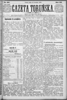 Gazeta Toruńska 1886, R. 20 nr 287