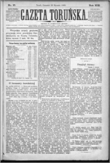 Gazeta Toruńska 1885, R. 19 nr 17