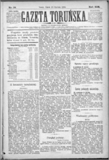 Gazeta Toruńska 1885, R. 19 nr 18