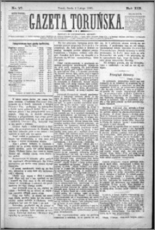 Gazeta Toruńska 1885, R. 19 nr 27