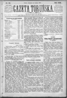 Gazeta Toruńska 1885, R. 19 nr 34
