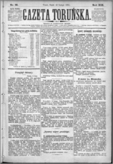 Gazeta Toruńska 1885, R. 19 nr 35