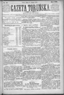 Gazeta Toruńska 1885, R. 19 nr 47