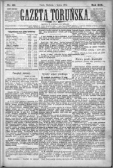 Gazeta Toruńska 1885, R. 19 nr 49