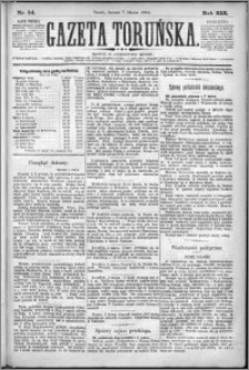 Gazeta Toruńska 1885, R. 19 nr 54