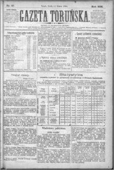 Gazeta Toruńska 1885, R. 19 nr 57