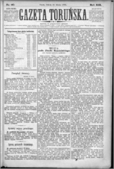 Gazeta Toruńska 1885, R. 19 nr 60