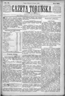 Gazeta Toruńska 1885, R. 19 nr 73