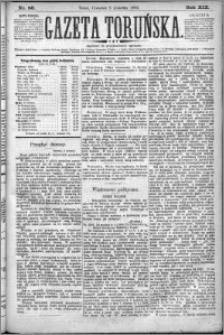 Gazeta Toruńska 1885, R. 19 nr 80