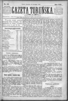 Gazeta Toruńska 1885, R. 19 nr 92