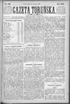 Gazeta Toruńska 1885, R. 19 nr 129