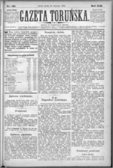 Gazeta Toruńska 1885, R. 19 nr 141