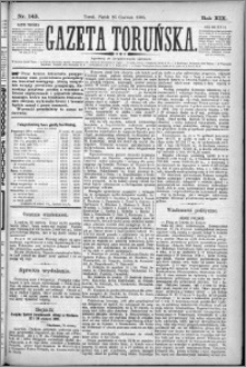 Gazeta Toruńska 1885, R. 19 nr 143