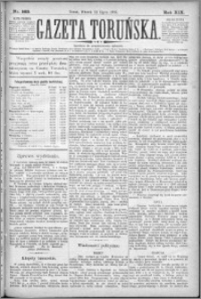 Gazeta Toruńska 1885, R. 19 nr 163