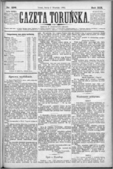 Gazeta Toruńska 1885, R. 19 nr 200