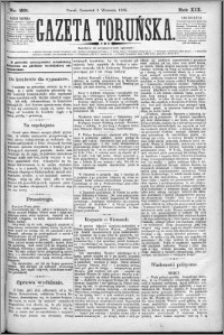 Gazeta Toruńska 1885, R. 19 nr 201