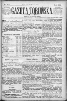 Gazeta Toruńska 1885, R. 19 nr 224