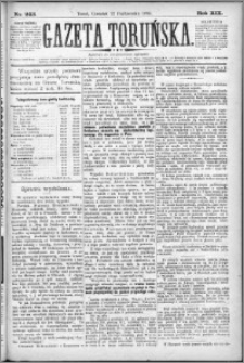 Gazeta Toruńska 1885, R. 19 nr 243