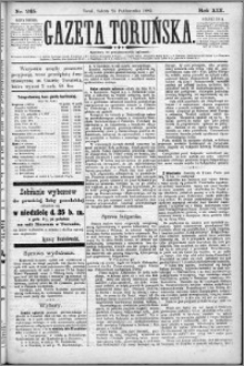 Gazeta Toruńska 1885, R. 19 nr 245