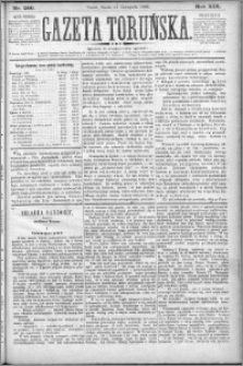 Gazeta Toruńska 1885, R. 19 nr 260