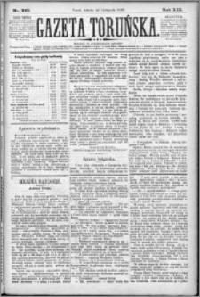 Gazeta Toruńska 1885, R. 19 nr 263