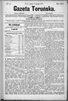 Gazeta Toruńska 1887, R. 21 nr 2