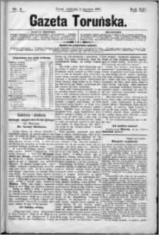 Gazeta Toruńska 1887, R. 21 nr 6