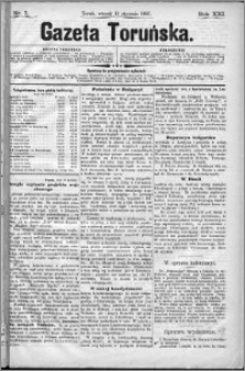Gazeta Toruńska 1887, R. 21 nr 7