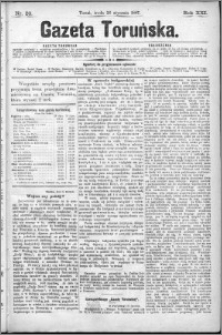Gazeta Toruńska 1887, R. 21 nr 20