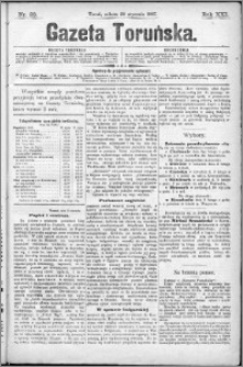 Gazeta Toruńska 1887, R. 21 nr 23