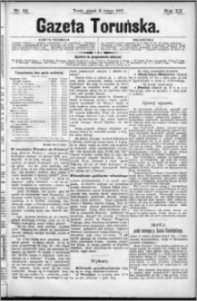 Gazeta Toruńska 1887, R. 21 nr 33