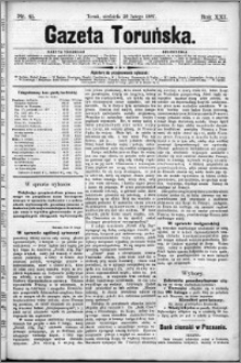 Gazeta Toruńska 1887, R. 21 nr 41