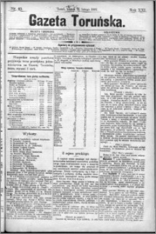 Gazeta Toruńska 1887, R. 21 nr 45