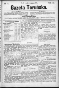 Gazeta Toruńska 1887, R. 21 nr 77