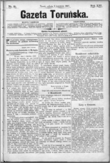 Gazeta Toruńska 1887, R. 21 nr 81