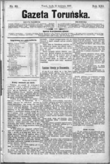 Gazeta Toruńska 1887, R. 21 nr 83
